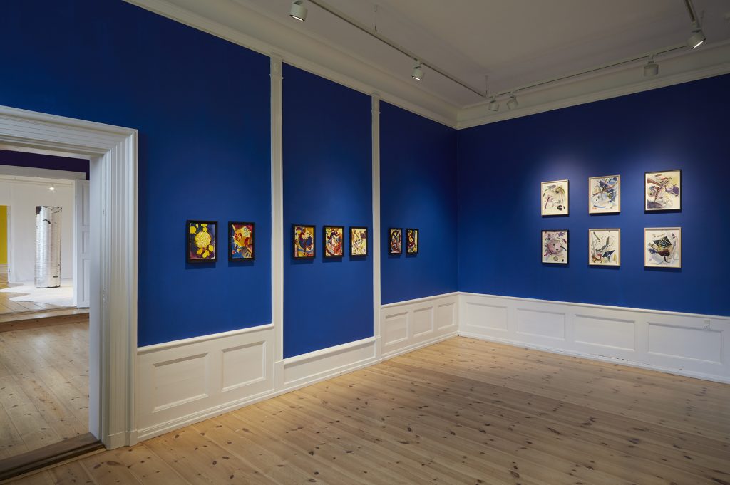Installation view 'The Blue room'